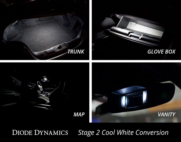 Interior LED Conversion Kit for 2015-2017 Ford Mustang