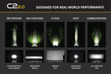 C2 2.0 SAE Yellow Max Standard LED Pod (one)