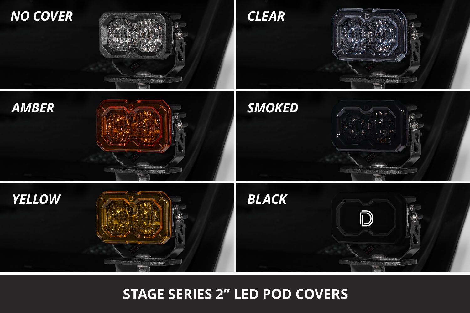 C2 2.0 LED Pod Cover, Smoked (one)