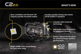 C2 2.0 SAE Yellow Max Standard LED Pod (one)