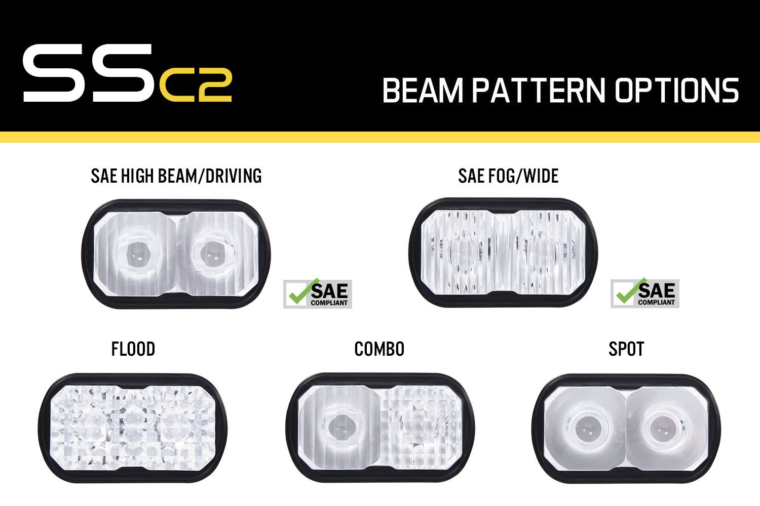 Clear Lens for C2 1.0 LED Pods (one)