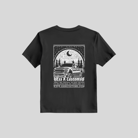 Ess K Customs - Starry Night Tee - Black