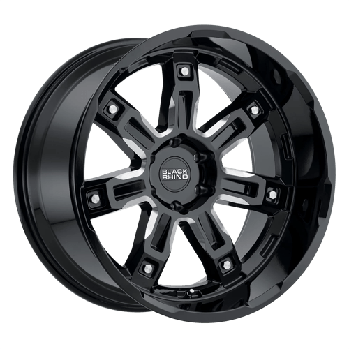 Alliages durs Black Rhino - LOCKER | Modèle de boulon 22X11,5 / -44 Offset / 6X139,7 | 2215LKR-46140B12