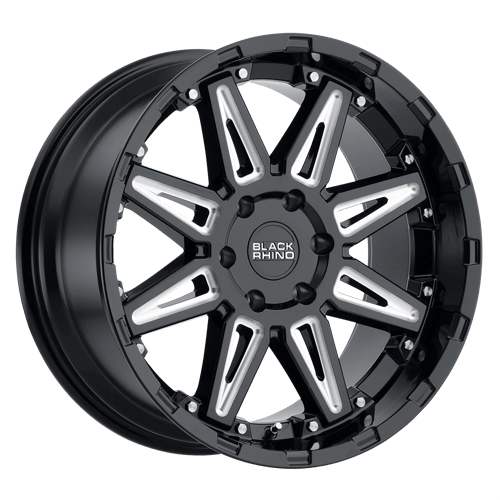 Black Rhino Hard Alloys - RUSH | 18X9.5 / 12 Offset / 6X120 Bolt Pattern | 1895RSH126120B67