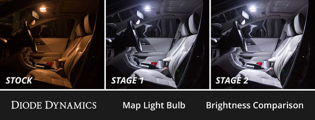 Interior LED Kit for 2012-2017 Toyota Camry, Cool White Stage 1
