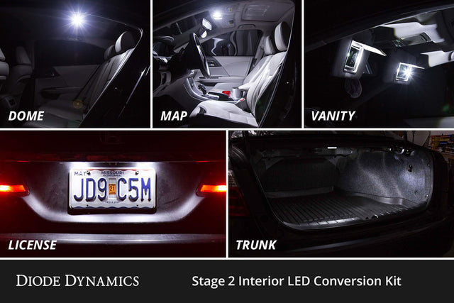 Interior LED Kit for 2022+ Toyota GR86/Subaru BRZ, Cool White Stage 2
