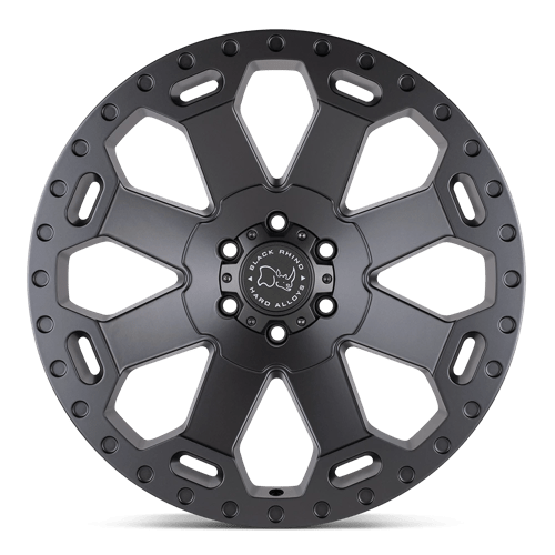 Black Rhino Hard Alloys - WARLORD | 22X10 / 12 Offset / 8X170 Bolt Pattern | 2210WAR128170G25