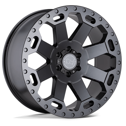 Black Rhino Hard Alloys - WARLORD | 22X10 / 12 Offset / 8X170 Bolt Pattern | 2210WAR128170G25