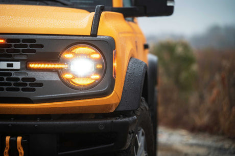 Ford Bronco (21-24) : phares à LED Morimoto Xb (ambre DRL)