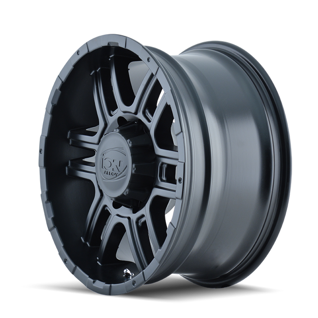 ION 179 MATTE BLACK 17X8 6-135 10MM 87MM