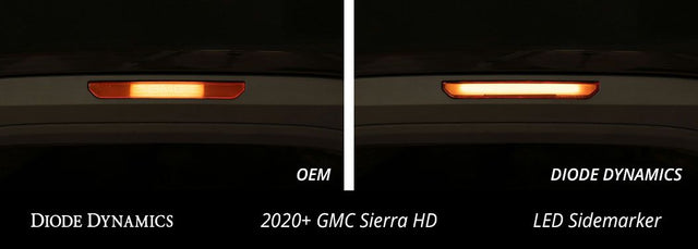 Led Sidemarkers For 2020-2023 Gmc Sierra Hd 2500/3500 (Set)