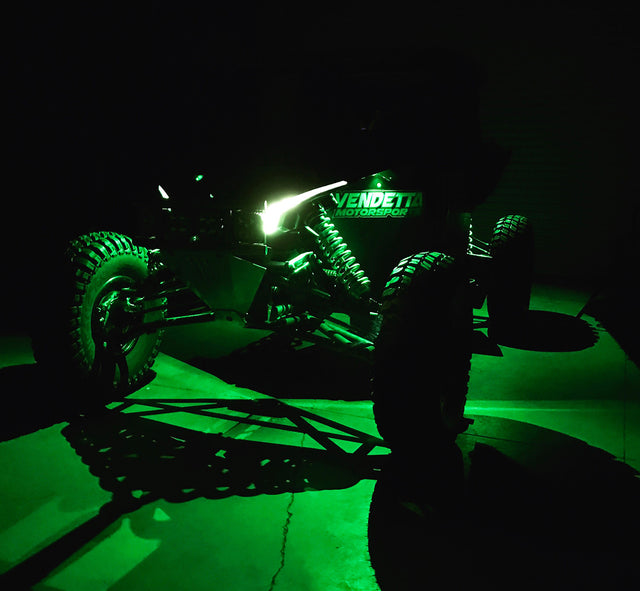 LED Rock Light Green Baja Designs