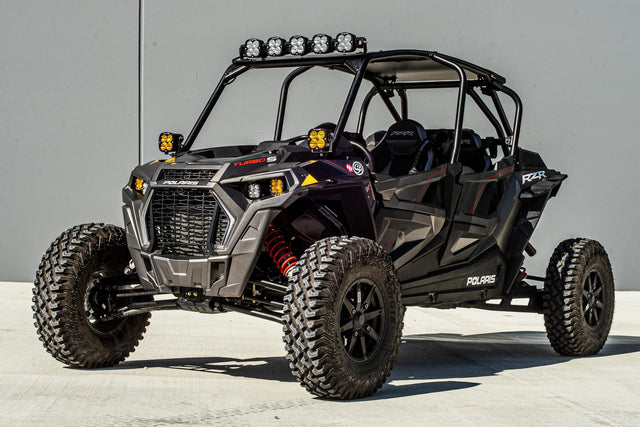 Polaris RZR Turbo S, XL Linkable Roof Bar Kit Baja Desgins