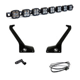 Jeep JL/JT Roof Bar LED Light Kit 8 XL Linkable w/Upfitter Baja Designs