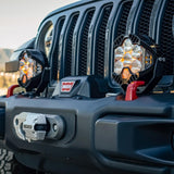 Jeep JL/JT Rubicon Steel Bumper LED Light Kit LP6 Baja Designs