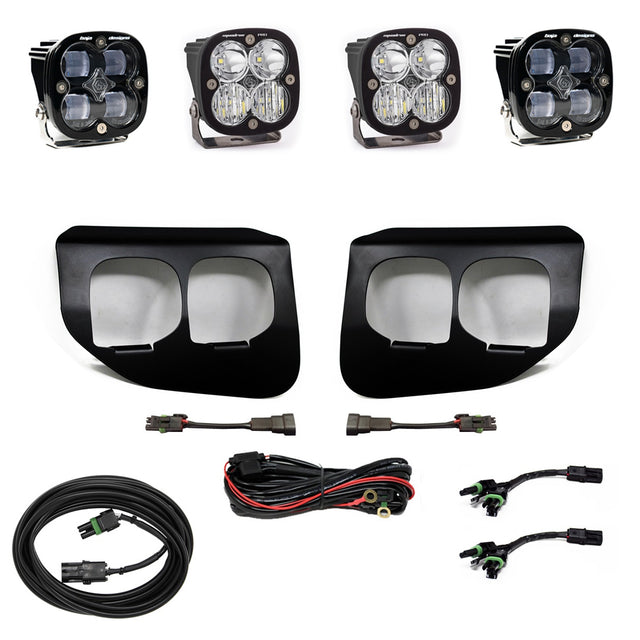 Ford Super Duty (20-22) Fog Lights Dual FPK SAE/Pro DC Baja Designs