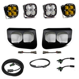 Ford Super Duty (20-22) Phares antibrouillard FPK Ambre SAE/Pro DC Baja Designs avec Upfitter Baja Designs