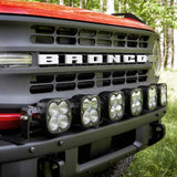 6 X Linkable Light Bar For 21-Up Ford Bronco Steel Bumper Mount Baja Designs