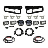 Bronco Clear SAE Fog Pocket Kit 21-Up Ford Bronco Baja Designs