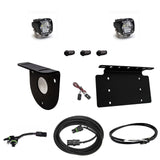 Ford Bronco Dual S1 W/C Kit inversé avec plaque d'immatriculation avec upfitter Baja Designs