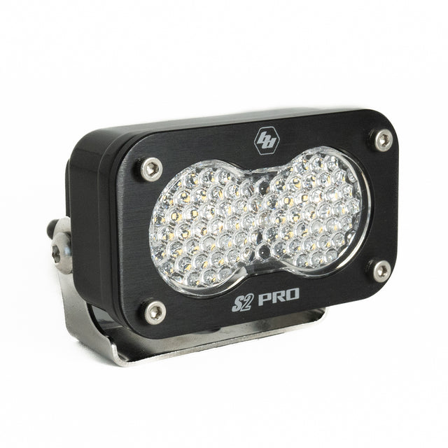 LED Work Light Clear Lens Work/Scene Pattern S2 Pro Baja Designs