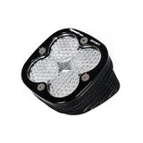 Flush Mount LED Light Pod Angled Black Clear Lens Work/Scene Pattern Squadron Sport Baja Designs