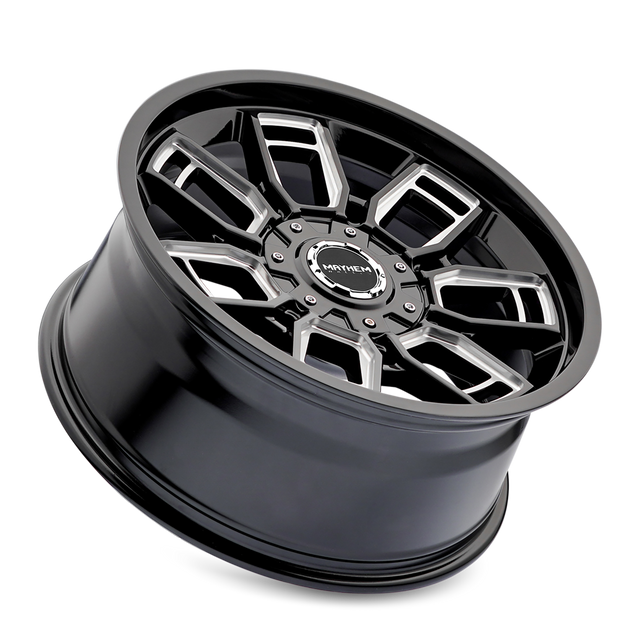 MAYHEM ORDINANCE 8118 NOIR BRILLANT FRAISÉ 20X9 5-127/5-139.7 0MM 87.1MM