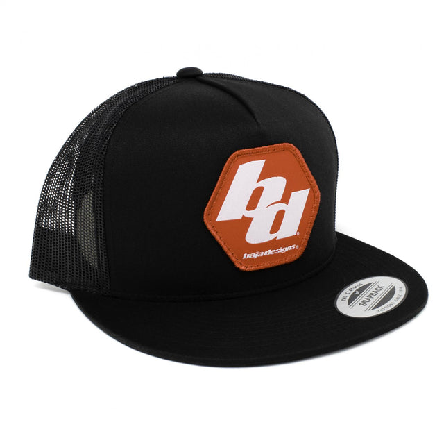 Baja Designs Flexfit Trucker Hat Black Baja Designs