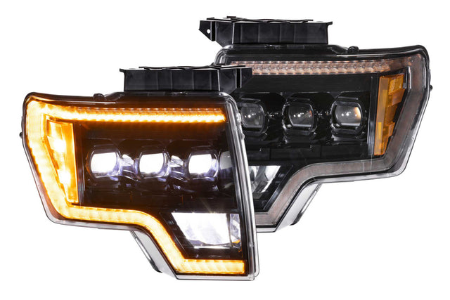 Ford F150 (09-14) : phares à LED Morimoto Xb (ambre DRL)