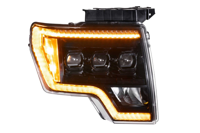 Ford F150 (09-14): Morimoto Xb Led Headlights (Amber DRL)