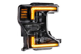 Ford Super Duty (20-22): Morimoto Xb Led Headlights (Amber DRL)