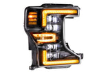 Ford Super Duty (20-22): Morimoto Xb Led Headlights (Amber DRL)