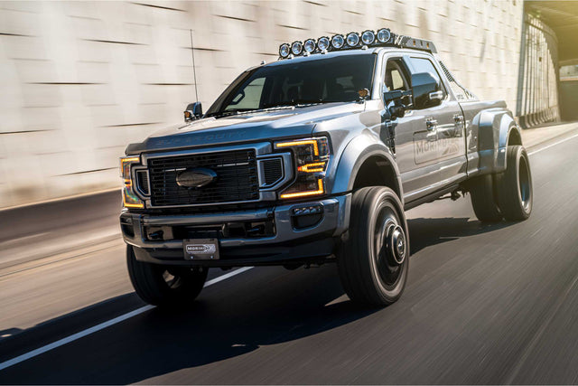 Ford Super Duty (20-22): Morimoto Xb Led Headlights (Amber DRL)