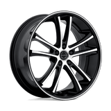 Asanti Black - ABL-1 PEGASI | 20X8.5 / 38 Offset / 5X114.3 Bolt Pattern | ABL1-20851238MB