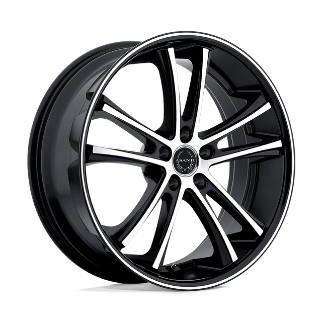 Asanti Black - ABL-1 PEGASI | 20X8.5 / 38 Offset / 5X114.3 Bolt Pattern | ABL1-20851238MB