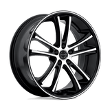 Asanti Black - ABL-1 PEGASI | 22X9 / 35 Offset / 5X120 Bolt Pattern | ABL1-22905235MB