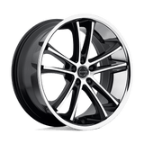 Asanti Black - ABL-1 PEGASI | 22X10 / 35 Offset / 5X112 Bolt Pattern | ABL1-22105635MS