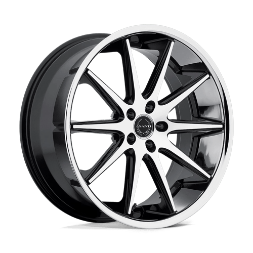 Asanti Black - ABL-4 CAPELLA | 22X9 / 15 Offset / 5X115 Bolt Pattern | ABL4-22901515MS