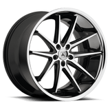 Asanti Black - ABL-5 ALTAIR | 22X10.5 / 38 Offset / 5X120 Bolt Pattern | ABL5-22055238MS