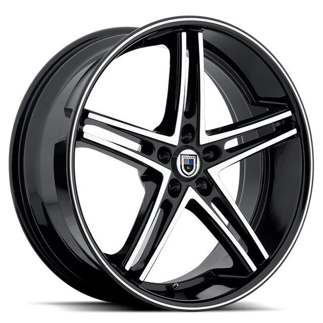 Asanti Black - ABL-7 | 22X10 / 20 Offset / 5X120 Bolt Pattern | ABL7-22105220MB