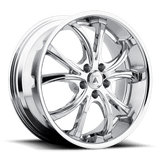 Asanti Black - ABL-8 ELEKTRA | 22X10 / 38 Offset / 5X112 Bolt Pattern | ABL8-22105638CH