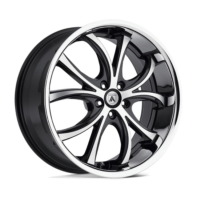 Asanti Black - ABL-8 ELEKTRA | 22X10 / 38 Offset / 5X112 Bolt Pattern | ABL8-22105638MS