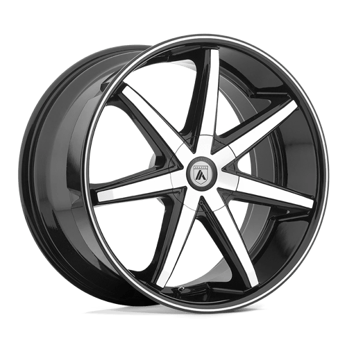 Asanti Black - ABL-9 | 20X10 / 38 Offset / 5X127 Bolt Pattern | ABL9-20105038MB