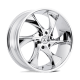 Asanti Black - ABL-17 | 20X8.5 / 30 Offset / 6X139.7 Bolt Pattern | ABL17-20856230CH