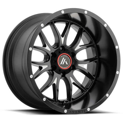 Asanti Off Road - CARABINE AB807 | 20X9 / 18 Décalage / 8X165.1 Modèle de boulon | AB807-20908018BM