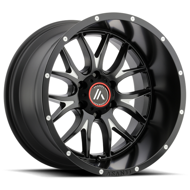 Asanti Off Road - AB807 CARBINE | 22X10 / -18 Offset / 5X150 Bolt Pattern | AB807-22105818NBM