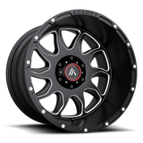 Asanti Off Road - AB810 BALLISTIC | 20X12 / -44 Offset / 5X127 Bolt Pattern | AB810-20125044NGM