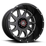 Asanti Off Road - AB810 BALLISTIC | 20X12 / -44 Offset / 5X127 Bolt Pattern | AB810-20125044NGM