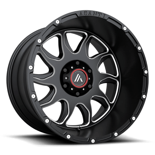 Asanti Off Road - AB810 BALLISTIC | 20X12 / -44 Offset / 5X127 Bolt Pattern | AB810-20125044NGM