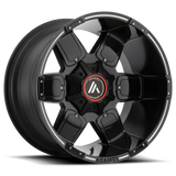 Asanti Off Road - AB811 WARTHOG | 22X12 / -44 Offset / 8X165.1 Bolt Pattern | AB811-22128044NBM